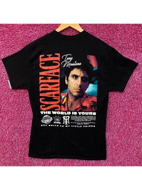 Scarface Tony Montana Movie Promo Tshirt size Medium